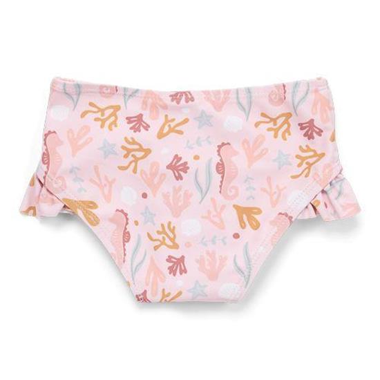 Badehose ruffles Ocean Dreams Pink