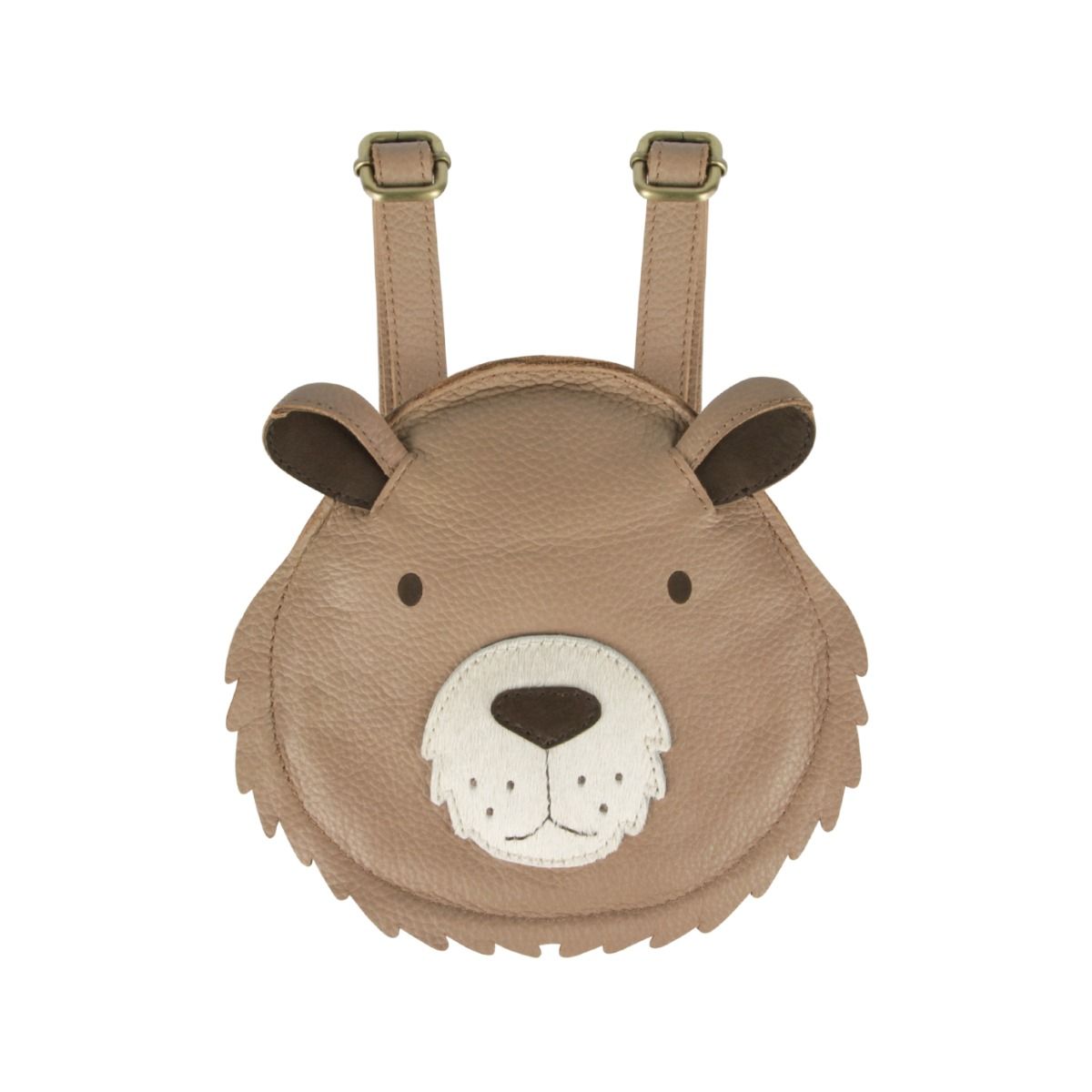 Kinder Rucksack Kapi Murmeltier Leder