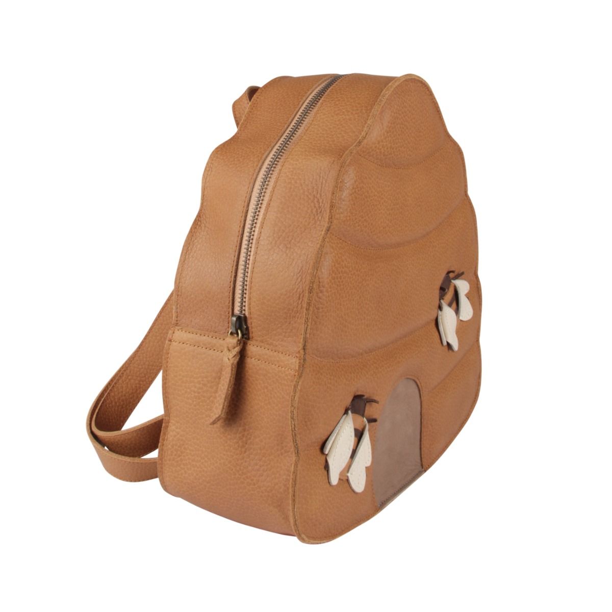Kinder Rucksack Jona Bienenstock Leder
