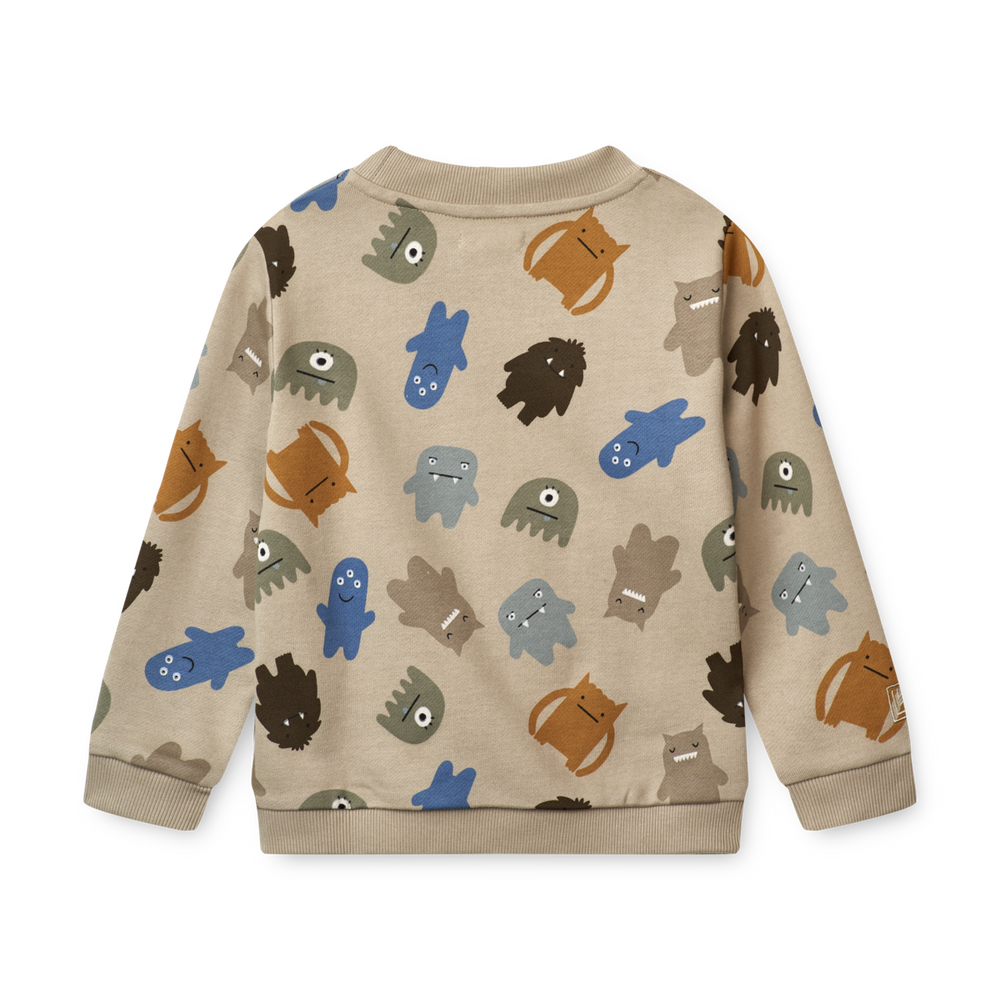 Thora Sweatshirt Monster - Mist