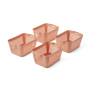 Makeeva Korb S - 4er Set - Tuscany Rose