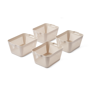 Makeeva Korb S - 4er Set - Sandy
