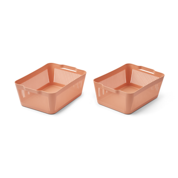 Makeeva Korb L - 2er Set - Tuscany Rose