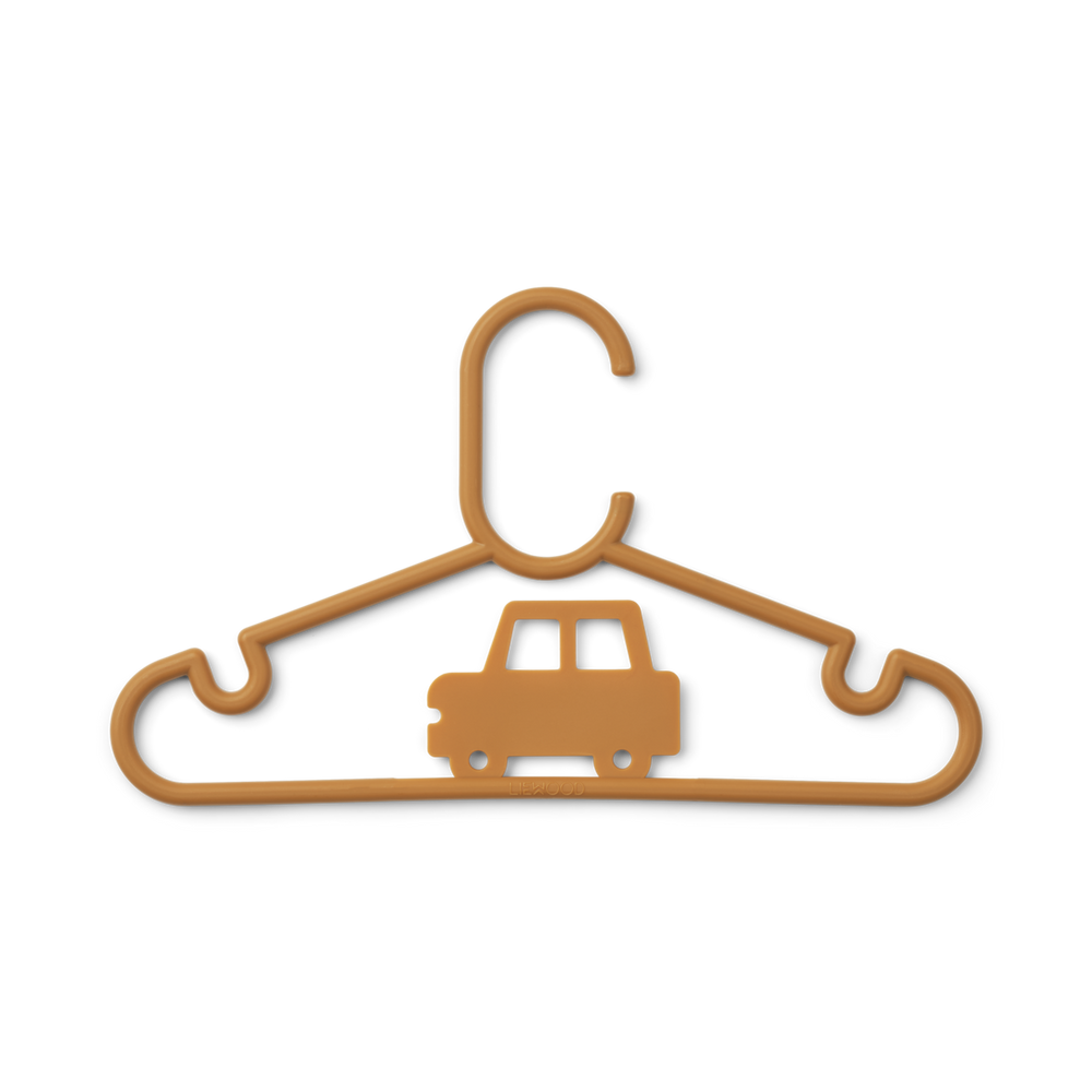 Kinder Kleiderbügel Falton - 8er Set - Golden Caramel
