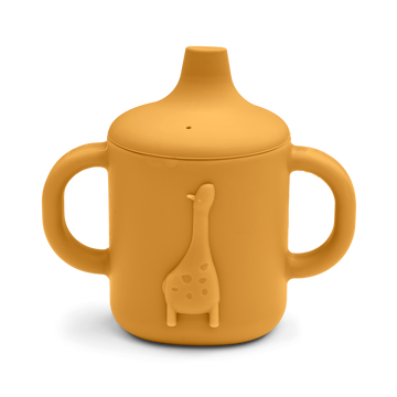 Amelio Trinklernbecher Giraffe - Yellow Mellow