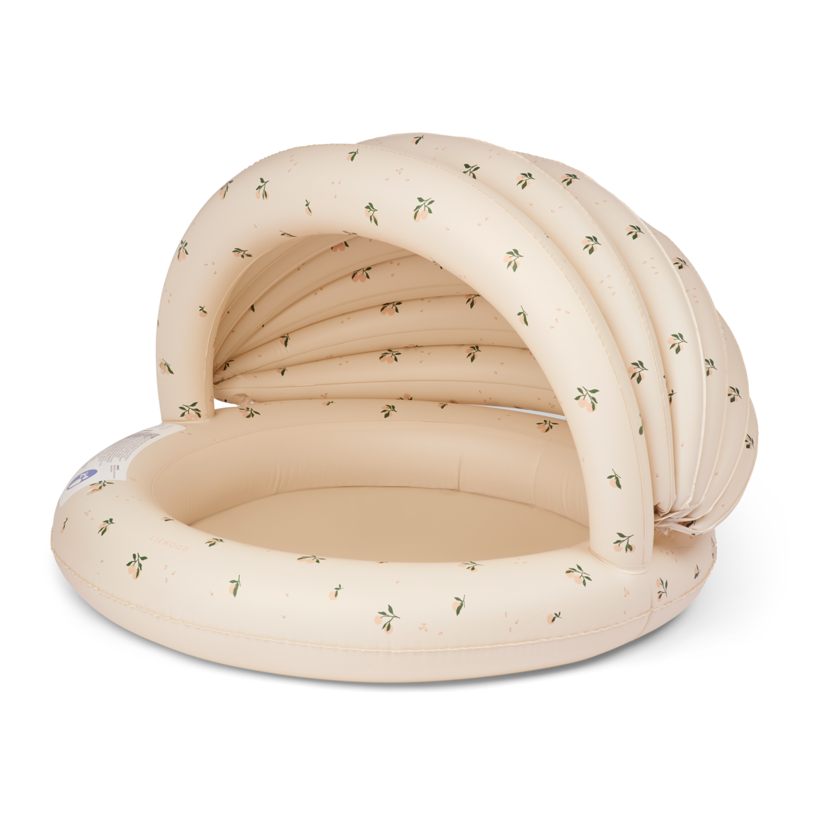 Kinderpool Hadleia mit Dach Peach Sea Shell