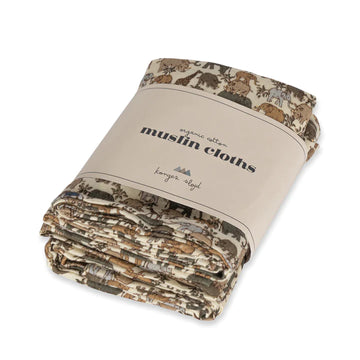 Musselintücher - Swaddles 3er Pack - Safari