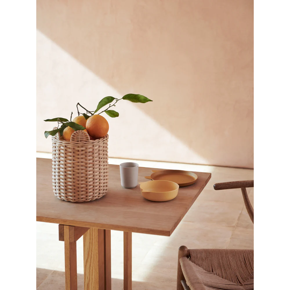 Inker Korb aus Rattan