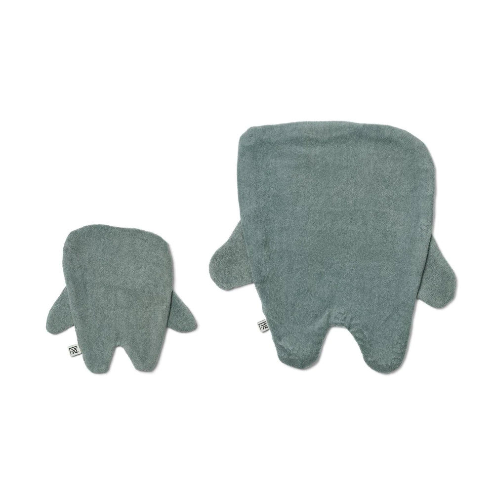 Janai Kuscheltuch Monster Blue Mix