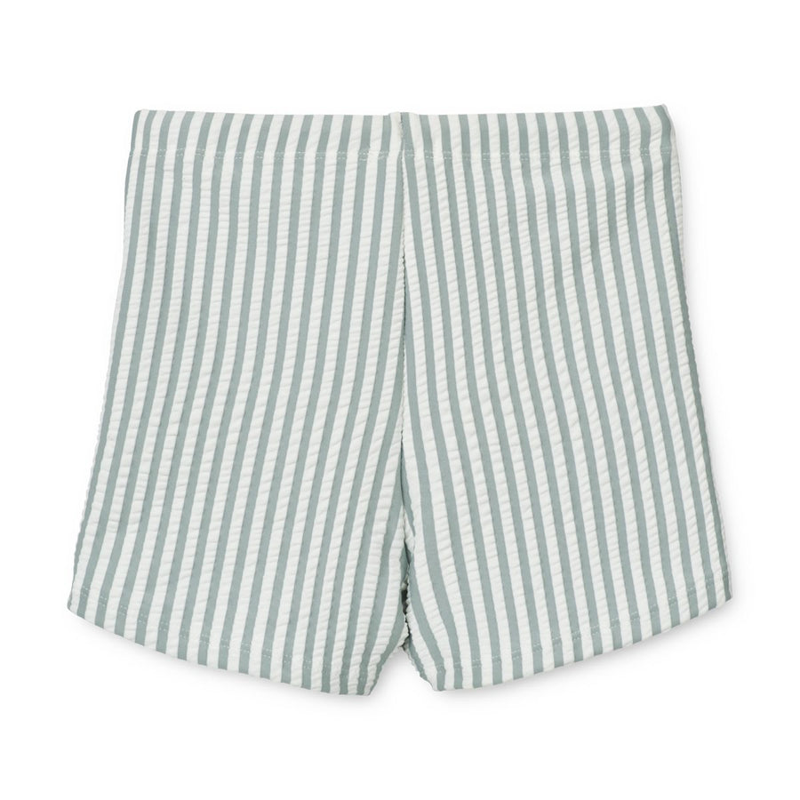 Otto Badehose Stripes Sea Blue