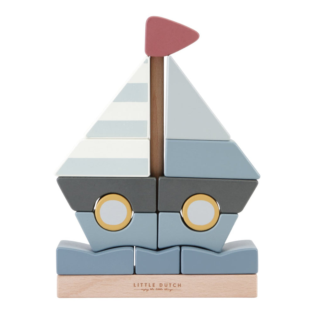 Stapelspiel Segelboot Sailors Bay