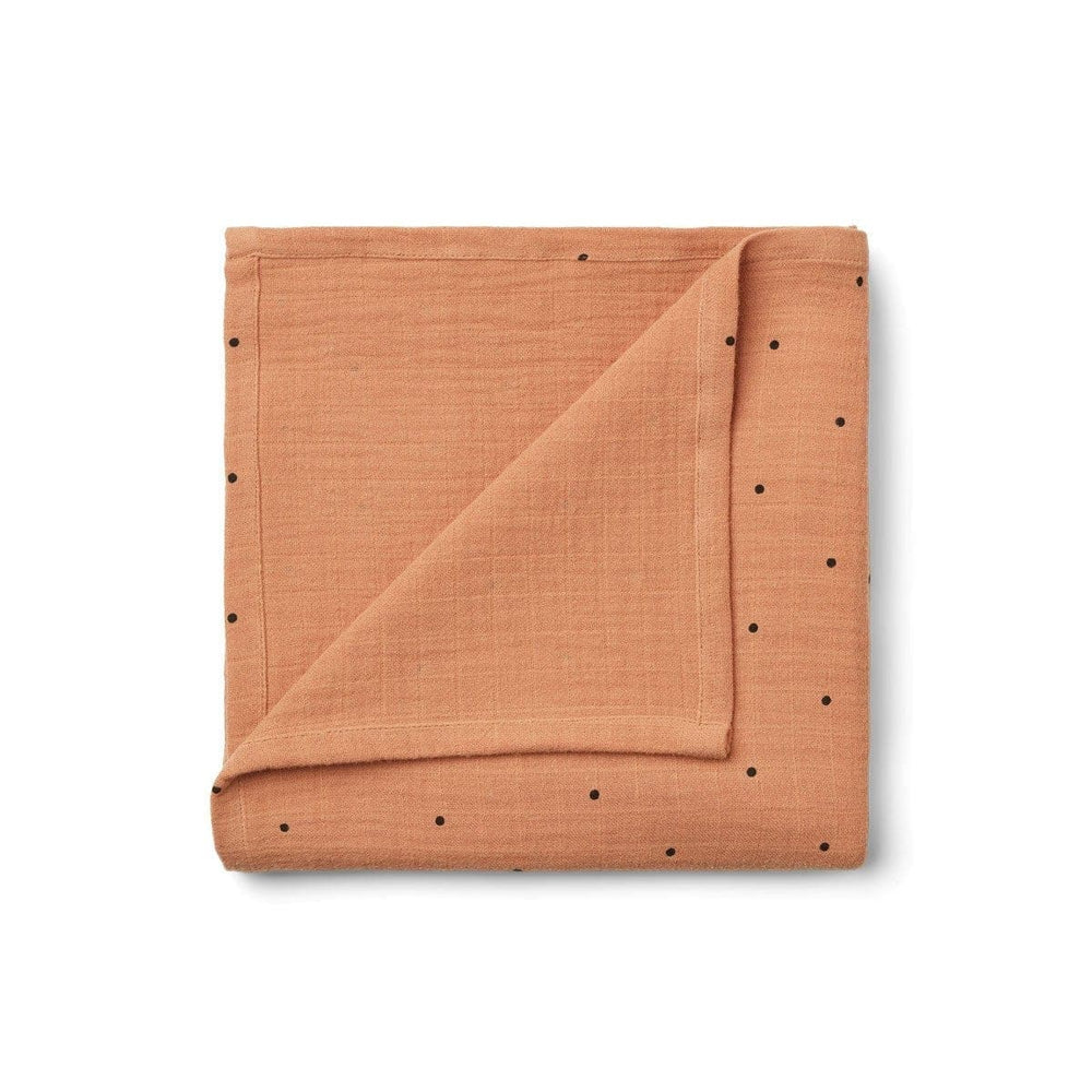 Swaddle Ben Musselin Tuch - Tuscany Rose Dots - 110x110cm