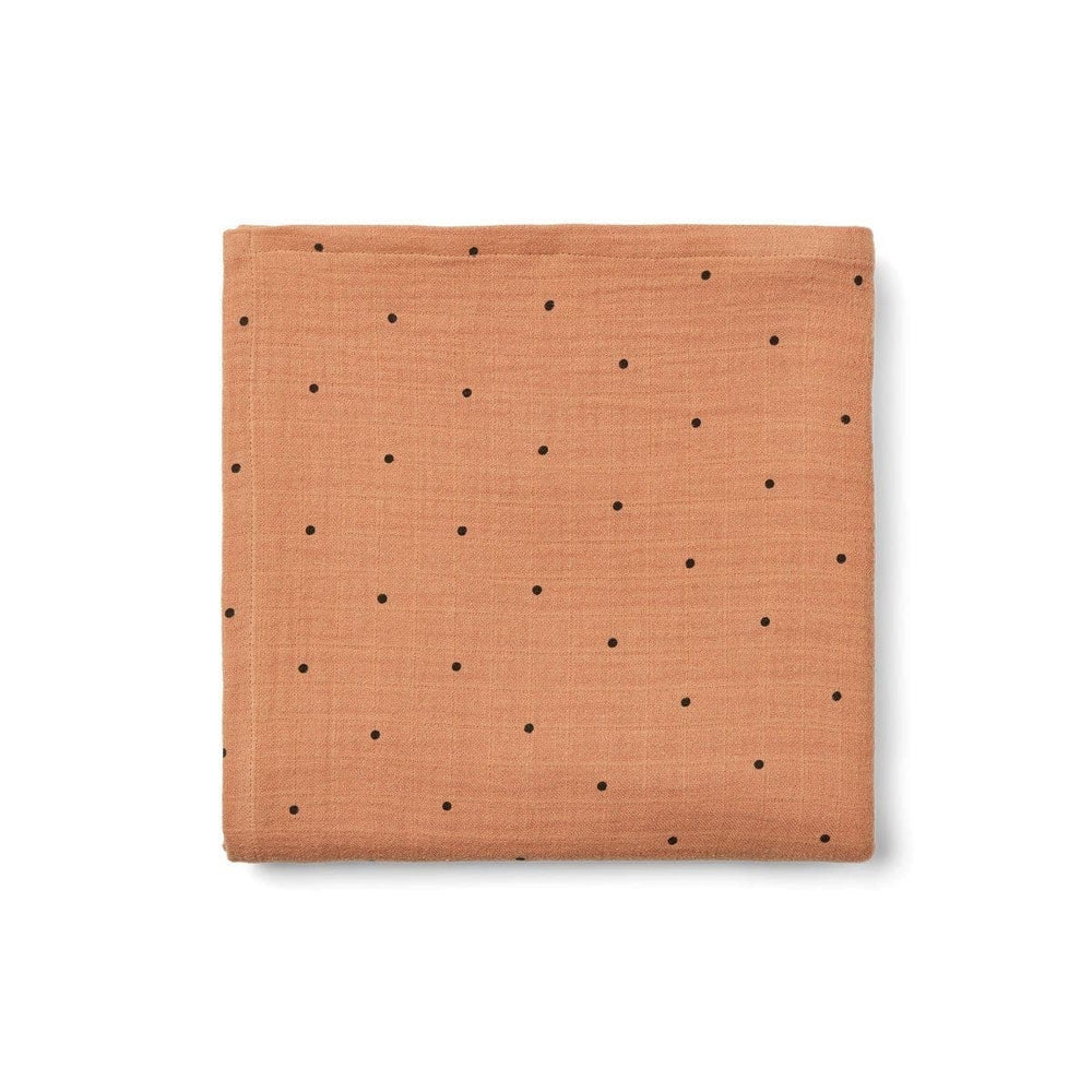 Swaddle Ben Musselin Tuch - Tuscany Rose Dots - 110x110cm
