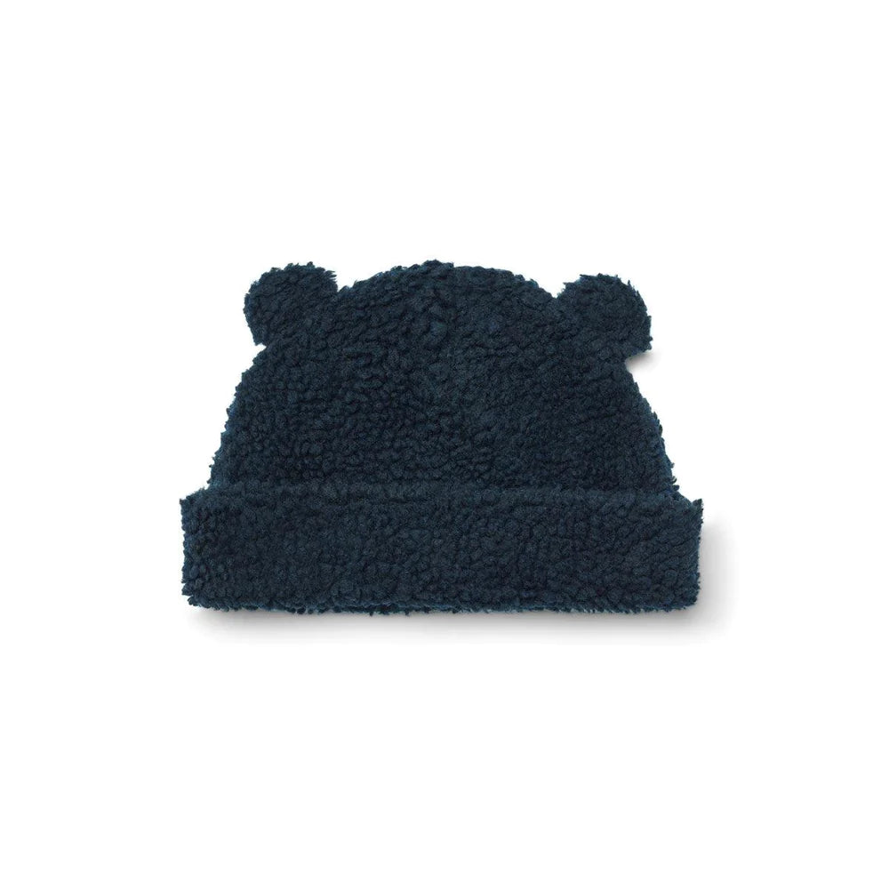 Bärenmütze mit Ohren - Midnight Navy
