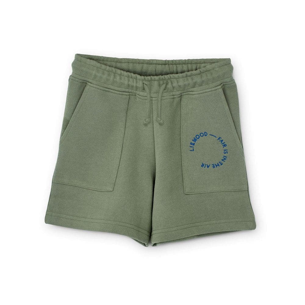 Frigg Kinder Sweatshorts - Faune Green