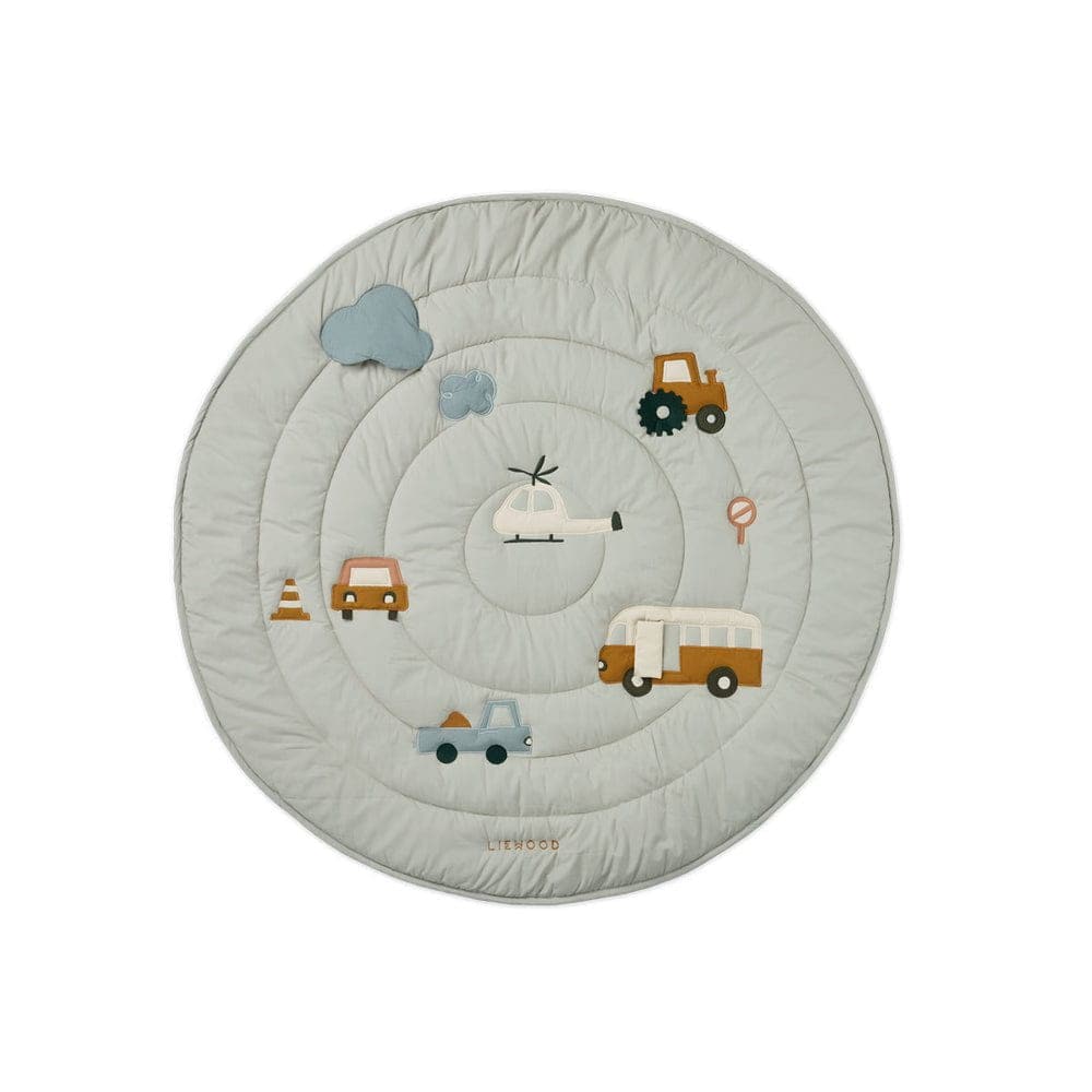 Gitta Krabbeldecke Blau - Activity Decke - 100cm