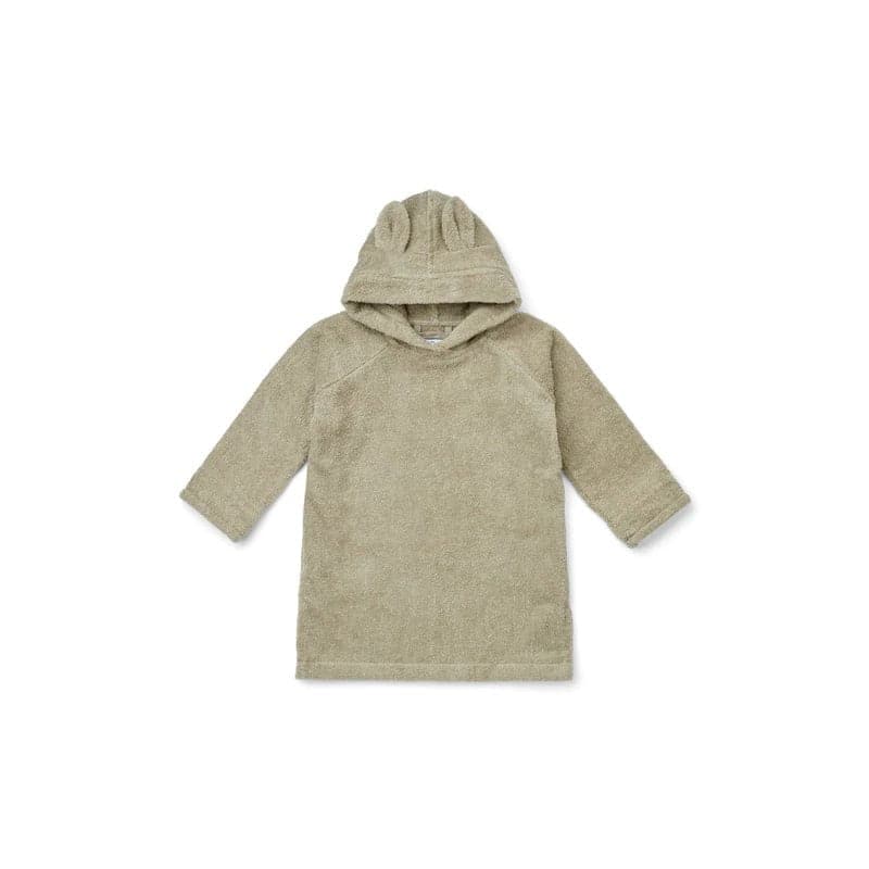Bademantel Poncho Mini Ilja - Rabbit mist