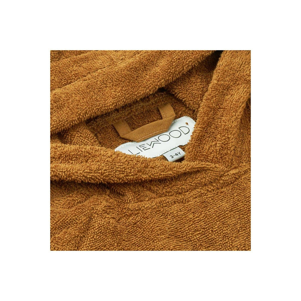 Bademantel Poncho Mini Ilja - Rabbit golden caramel