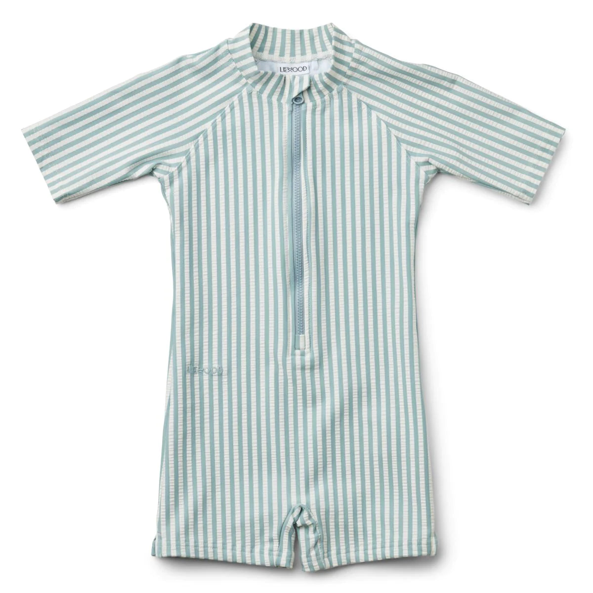Max Badeanzug - Stripes Sea Blue