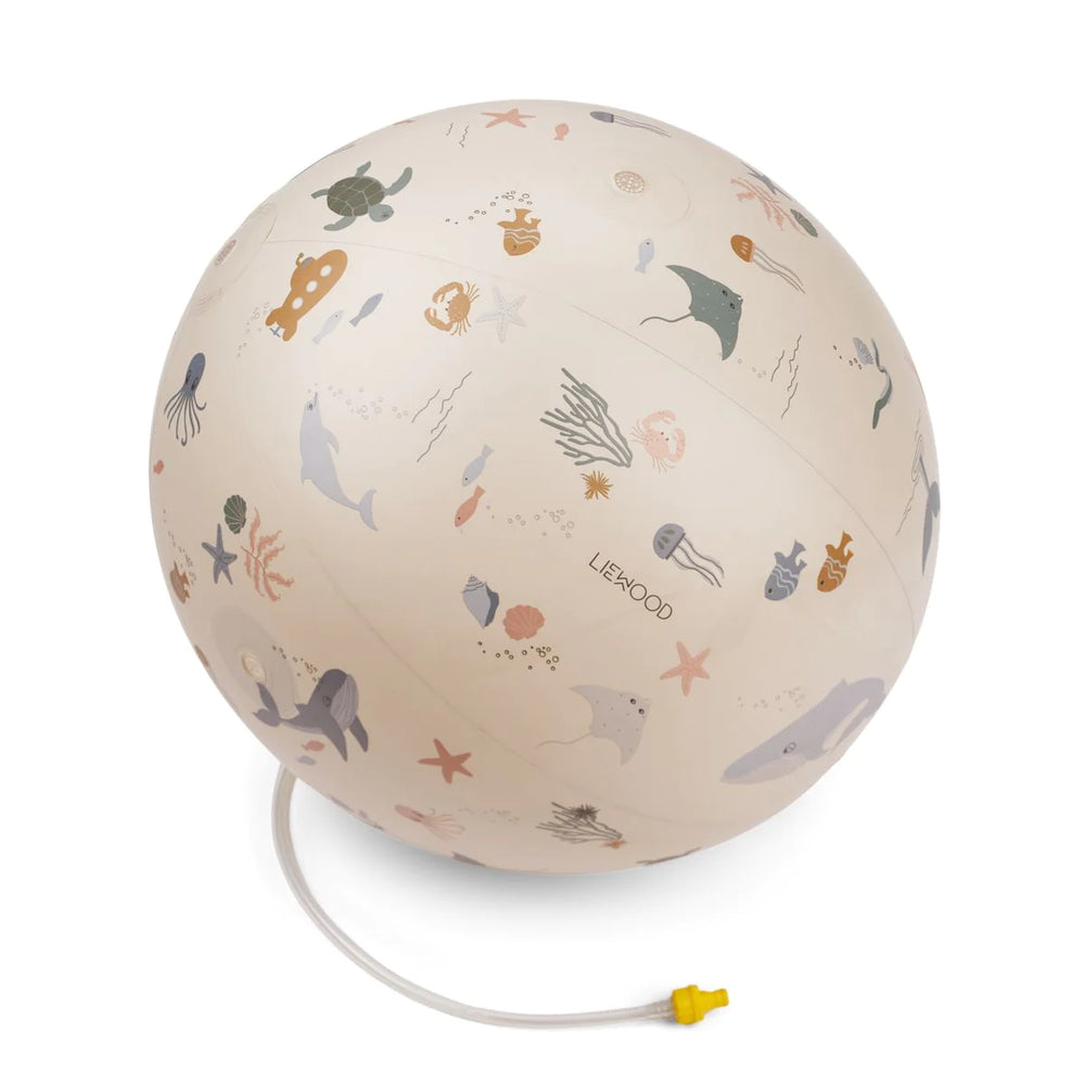 Aufblasbarer Wassersprinkler Ball 60cm - Sea Creature