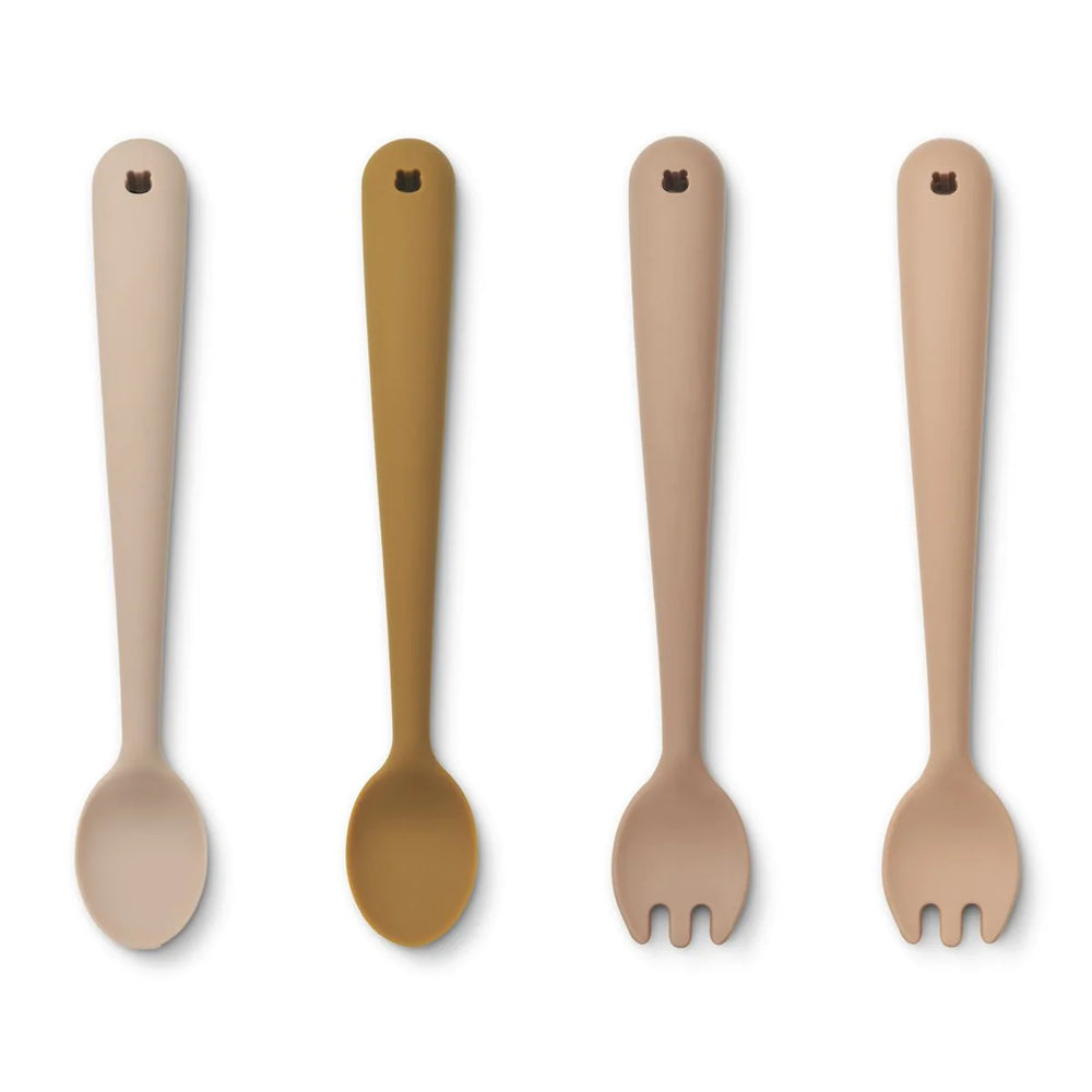 Shea Esslernset 4er Set Rose