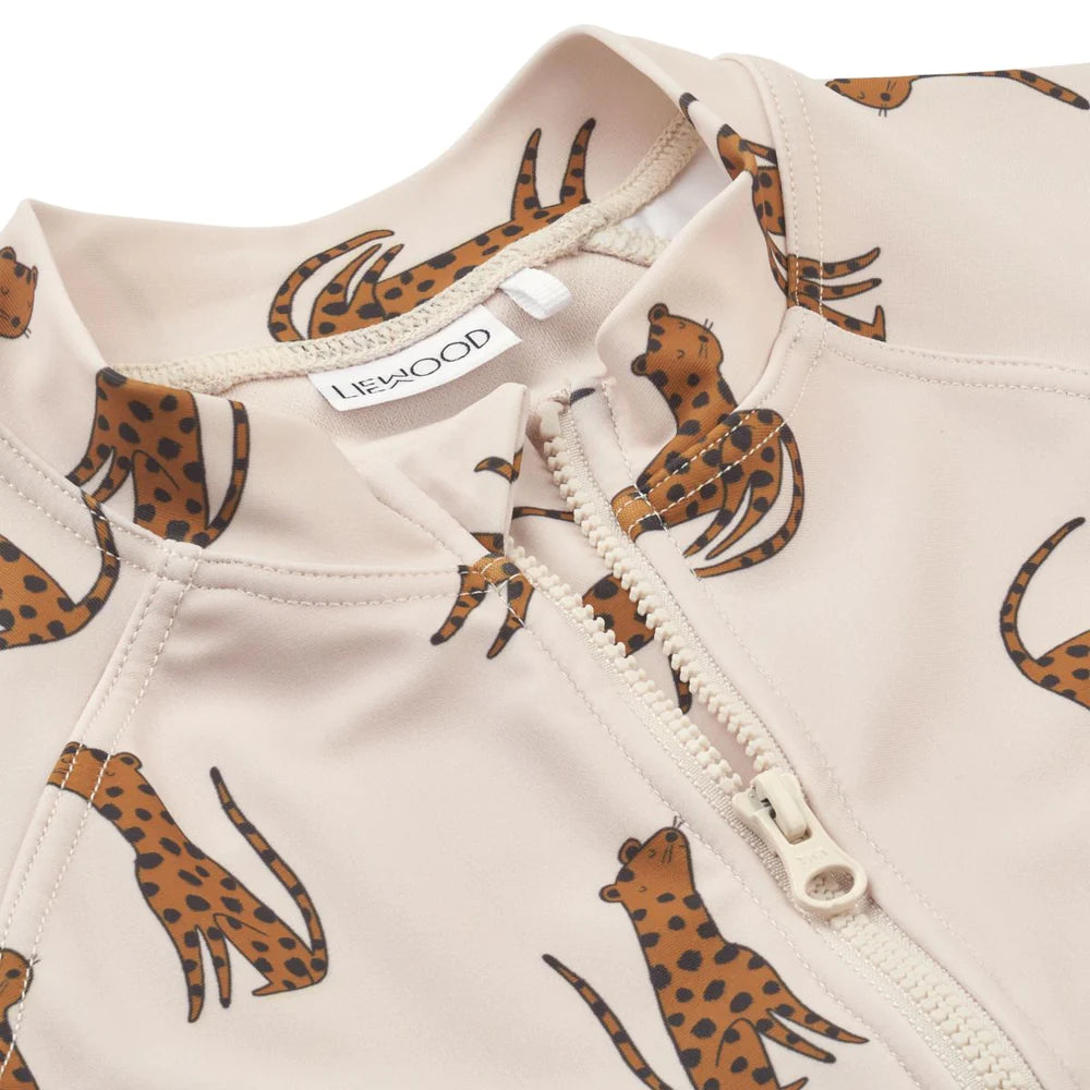 Max Badeanzug - Leopard Sandy