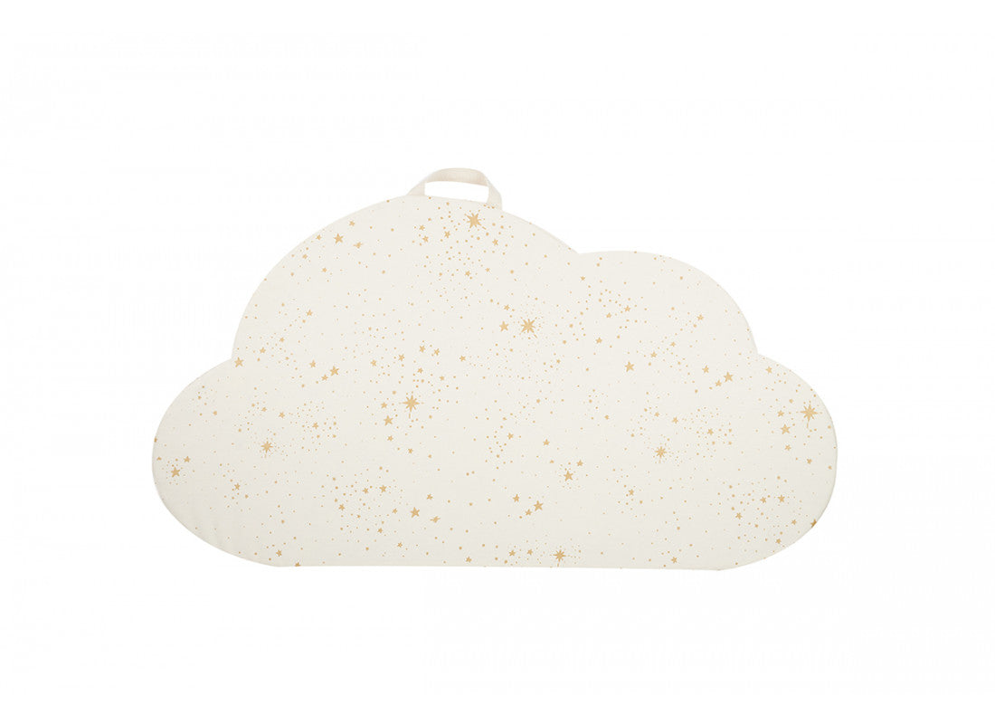 Faltbare Spielmatte Gold Stella White