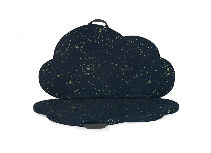 Faltbare Spielmatte Gold Stella Night Blue