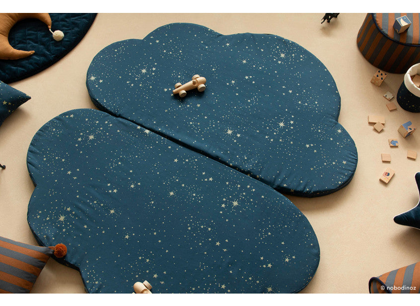 Faltbare Spielmatte Gold Stella Night Blue
