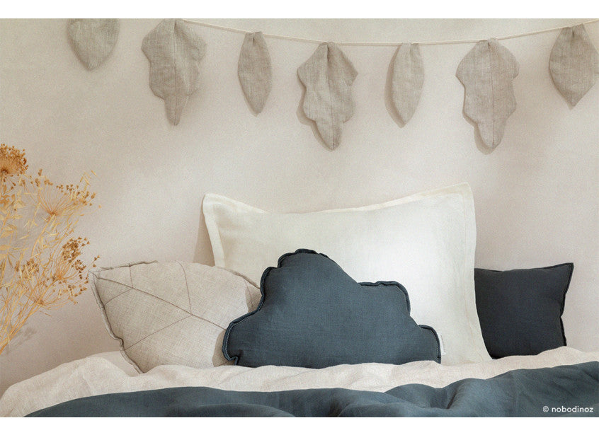 Nobodinoz Kissen Cloud Green Blue