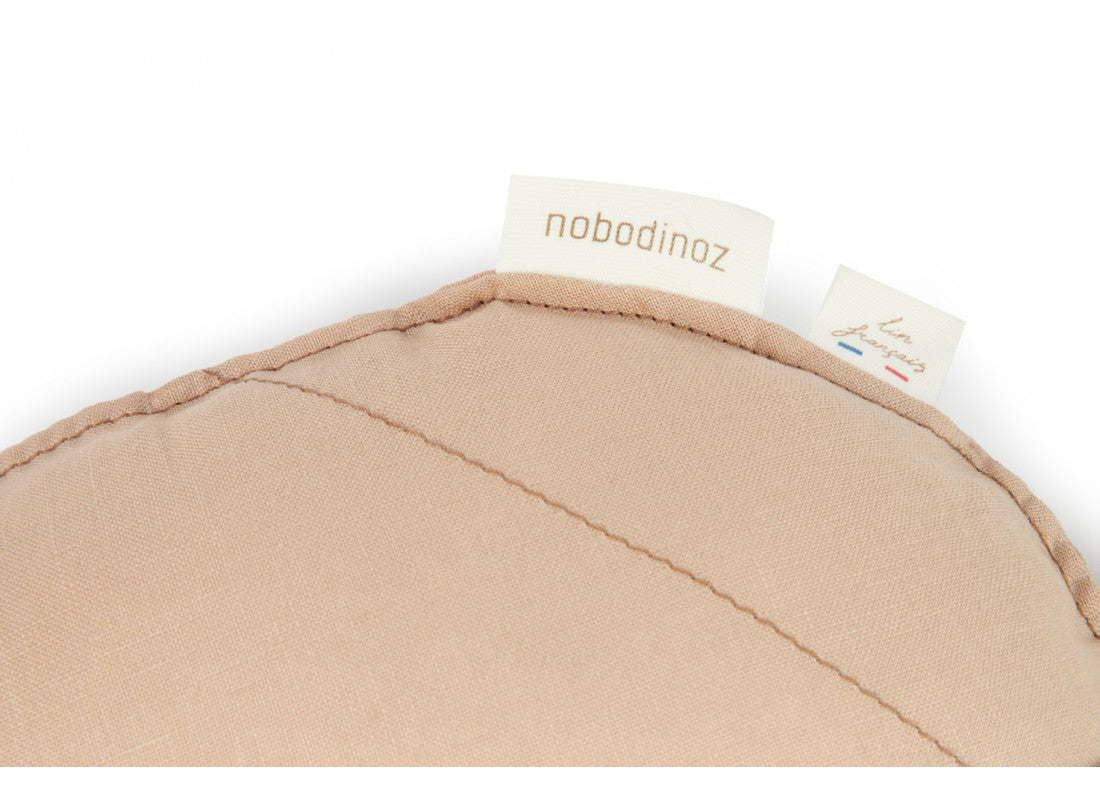 Nobodinoz Kissen Leaf Lin Français Sand
