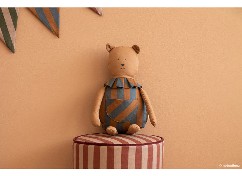 Nobodinoz Majestic Bear Blue 53cm