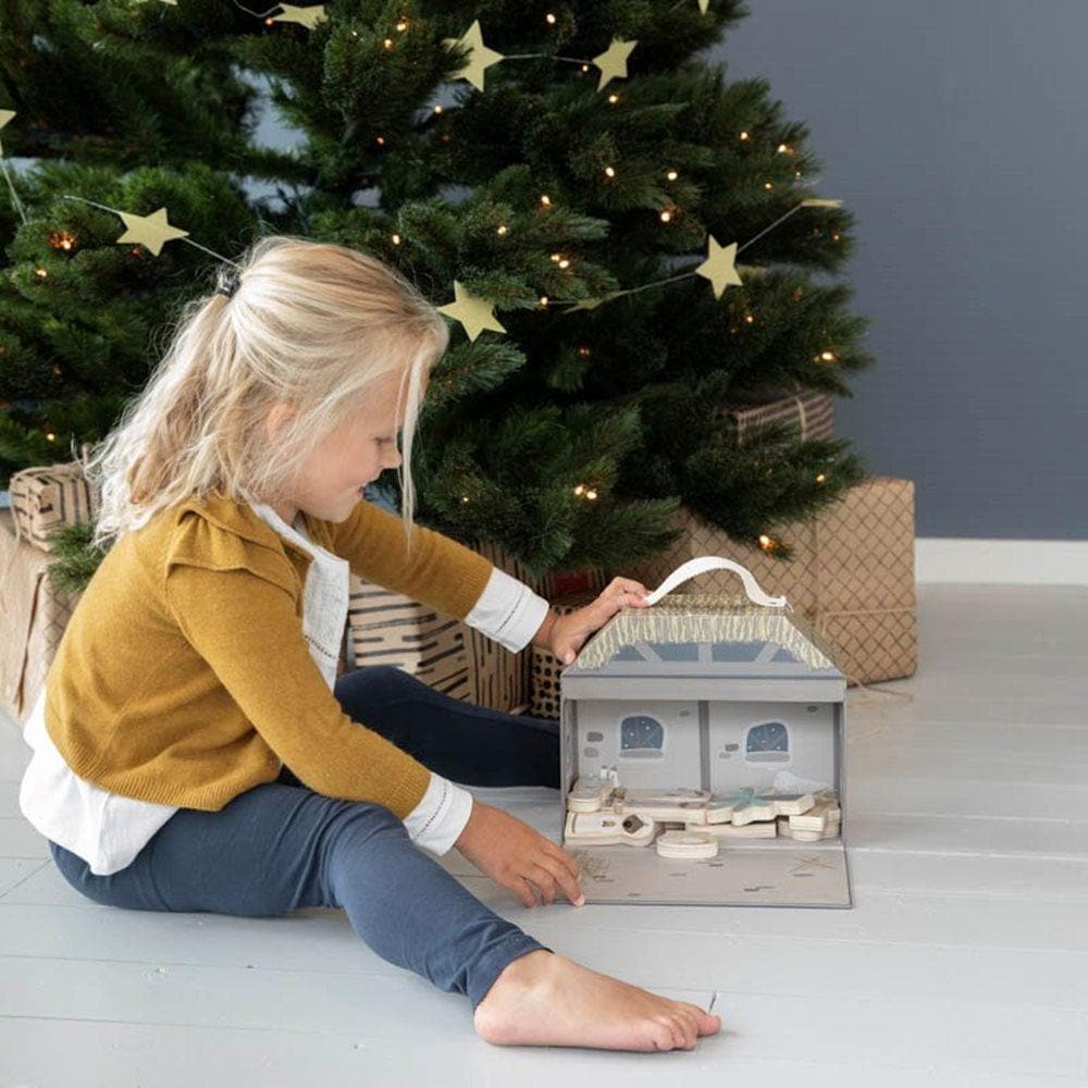 Weihnachskrippe Koffer - Little Dutch - Holzspielzeug - dadu.ch