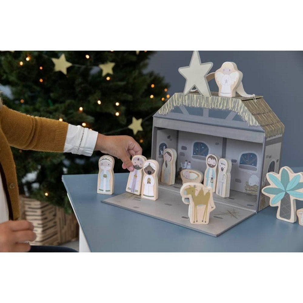 Weihnachskrippe Koffer - Little Dutch - Holzspielzeug - dadu.ch
