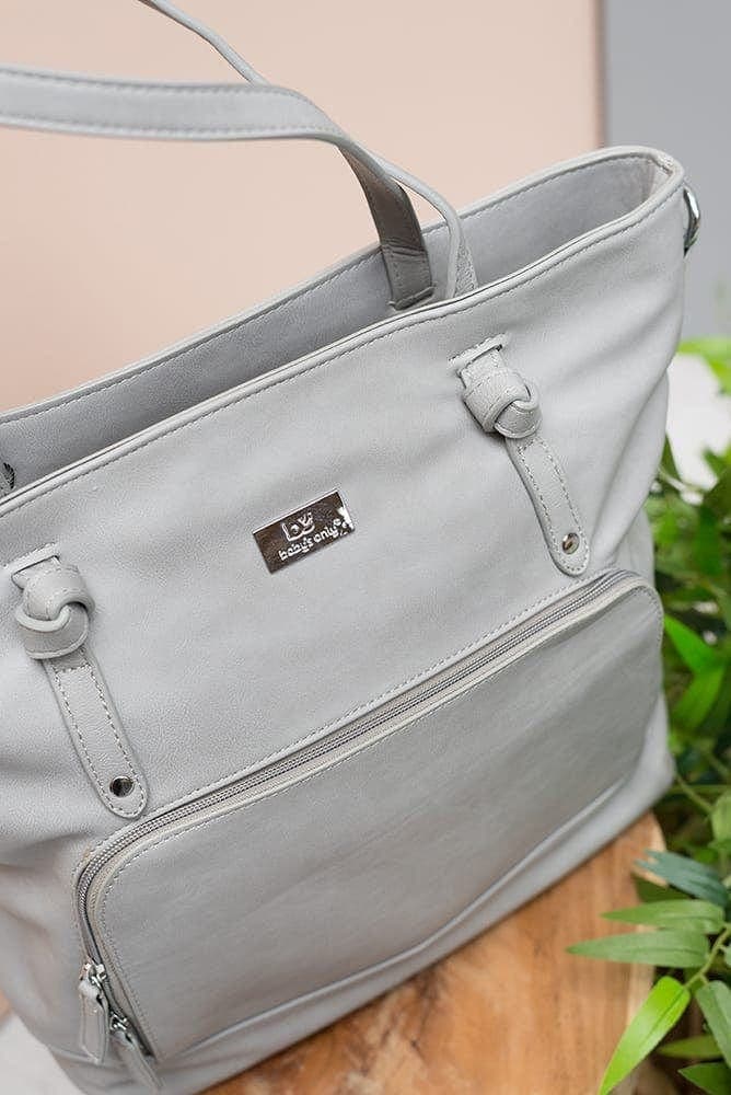 Wickeltasche Grey