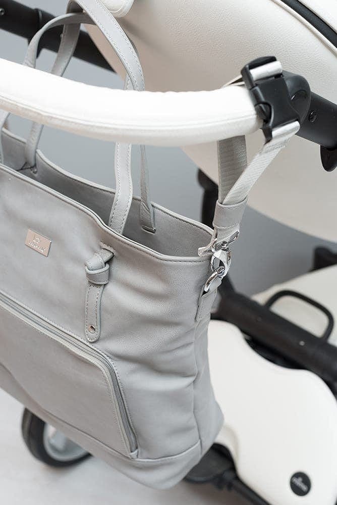 Wickeltasche Grey