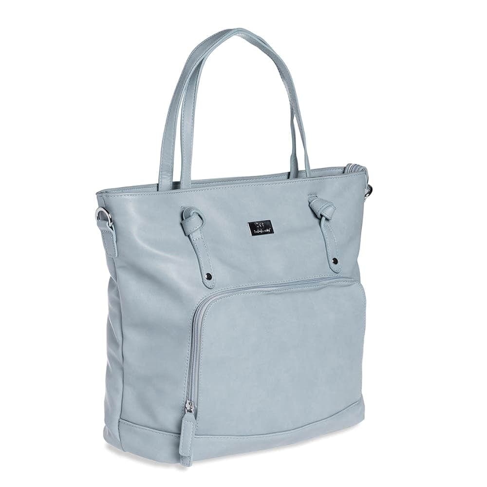 Wickeltasche Puderblau
