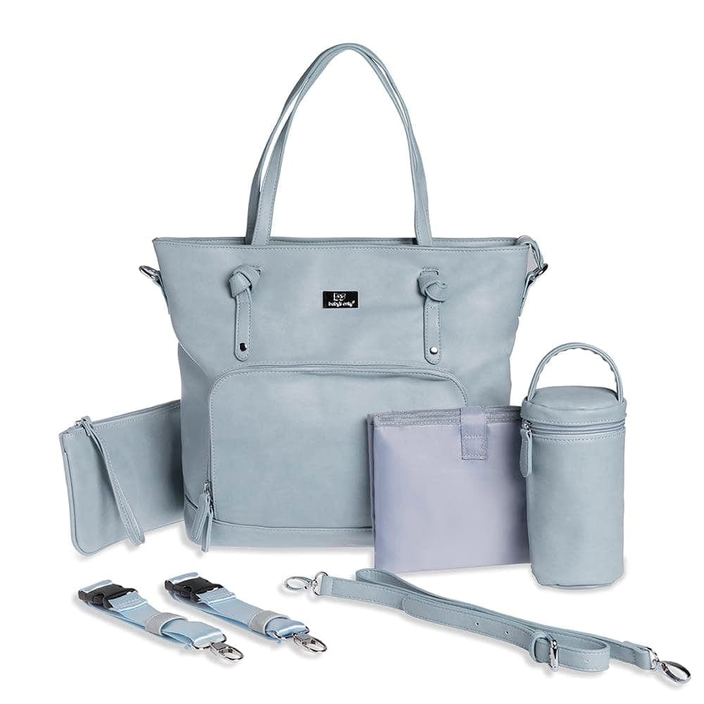 Wickeltasche Puderblau