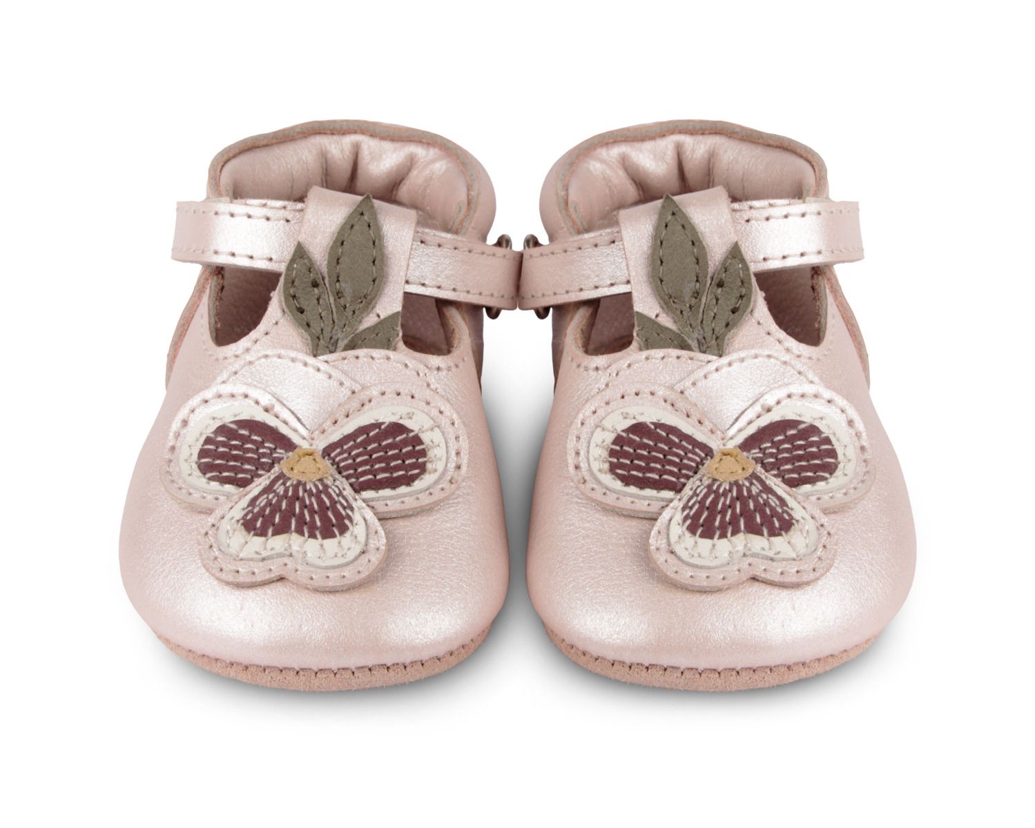 Donsje Baby Schuhe Heidi Violette Leder