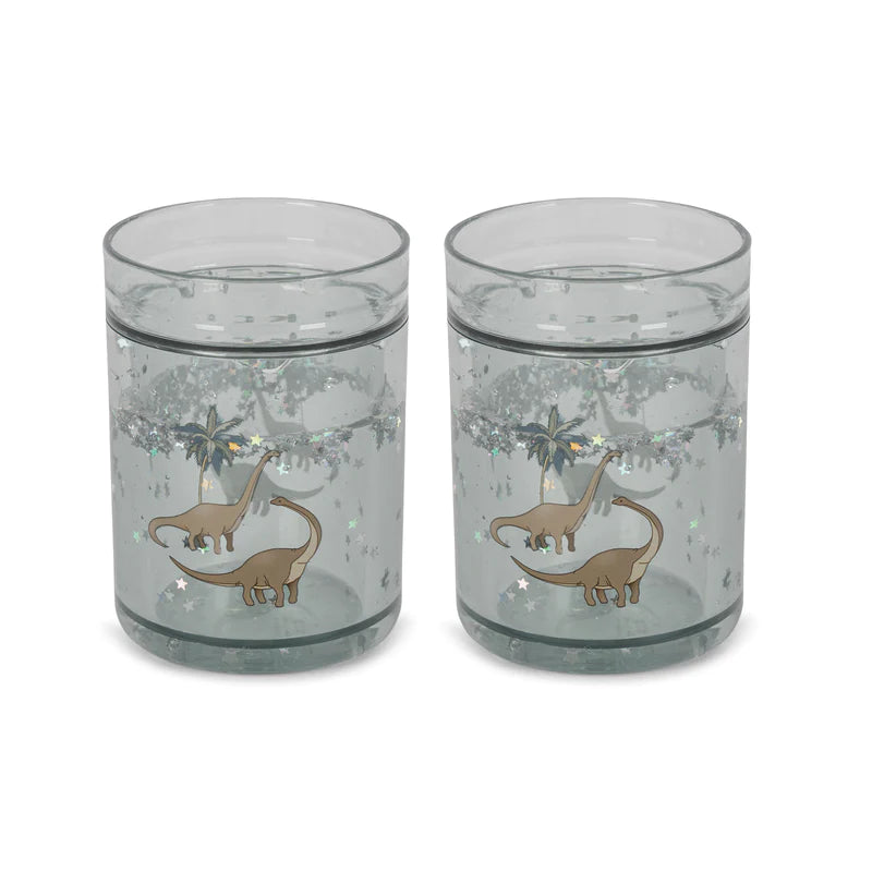 Kinder Schüttelbecher Dino - 2er Set