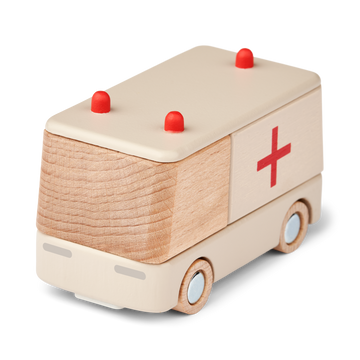 Ambulanz aus Holz