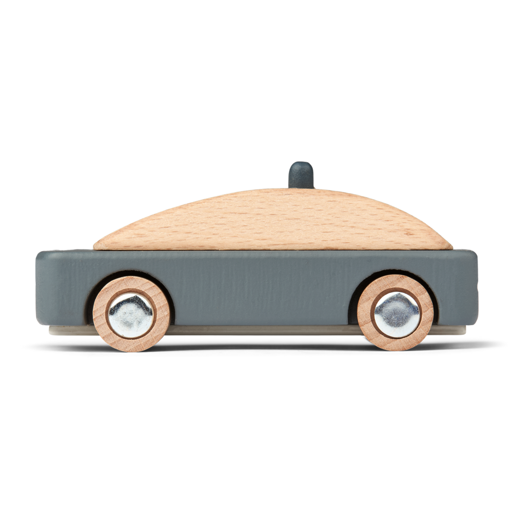 Polizeiauto aus Holz