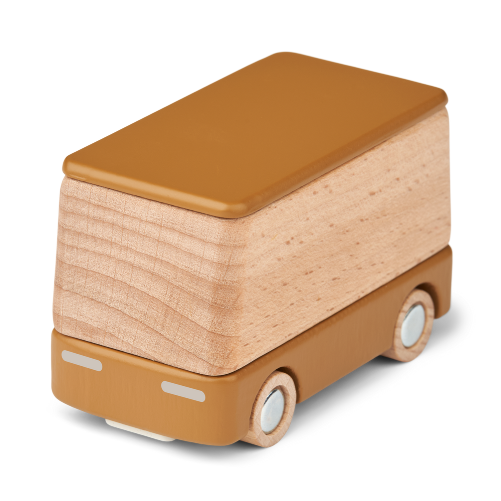 Bus aus Holz