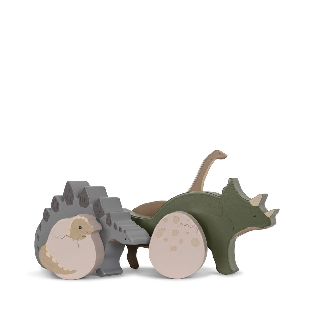 Dinosaurier Set aus Holz