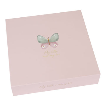 Memory Box für Erinnerungen - Flowers & Butterflies