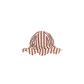 UV Badehut Kinder - Baked Clay stripes