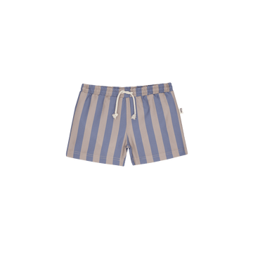 Badehosen aus Webstoff für Kinder - Blue & Sesame Stripes