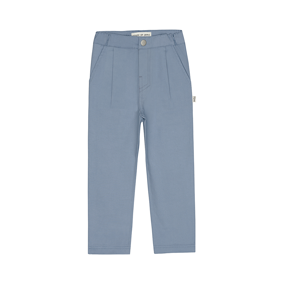 House of Jamie Twill Chino Mid Blue