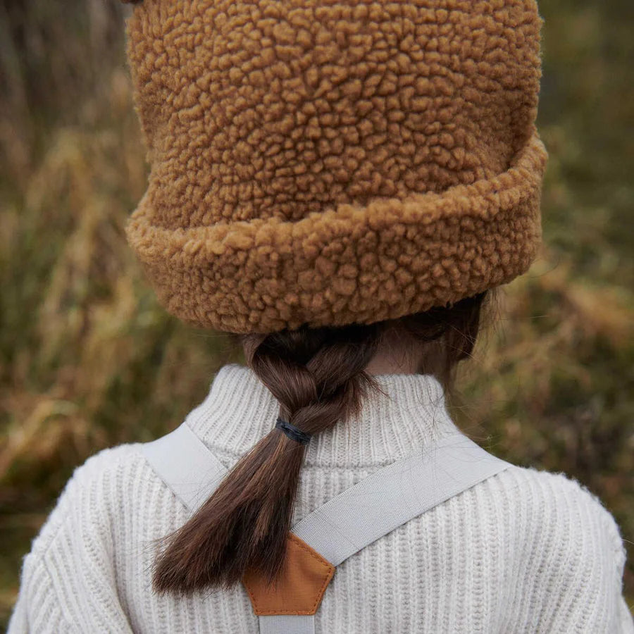 Bonnet ours à oreilles - kaki