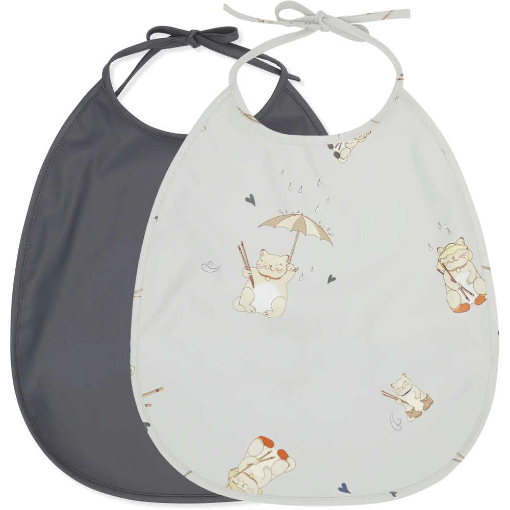 Lätzchen Set Miso Raindrops